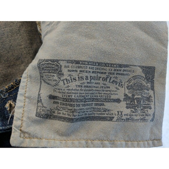 VTG Levi’s 501 XX Jeans Distressed Wash Button Fly Y2K 90s Paper Tag Mens 32x32 - Picture 16 of 16